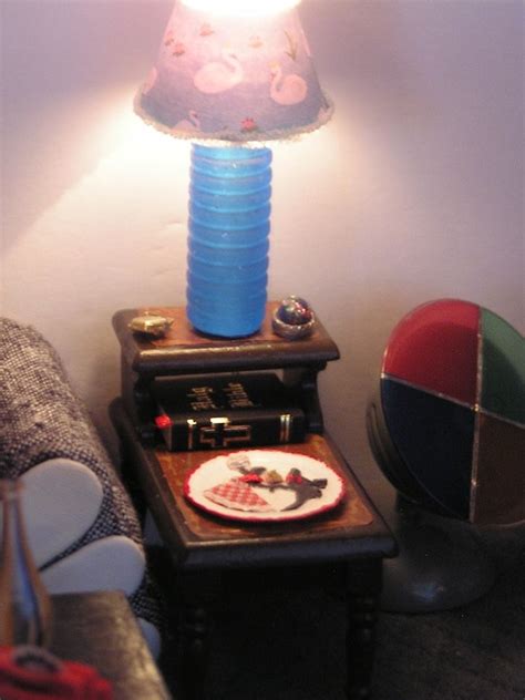 Pin By T Vanterpool On Miniatures Ive Done Novelty Lamp Lamp Decor