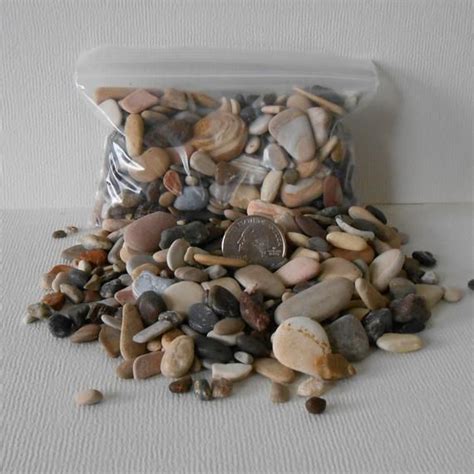 Pebble Art~craft Rocks Small Assorted Sand Stones Pebbles Miniature