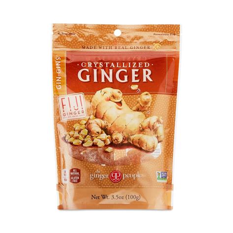 Come in various shapes, sizes and attractive colors to please the eyes as well as your taste buds. Gin Gins Crystallized Ginger Candy by The Ginger People ...