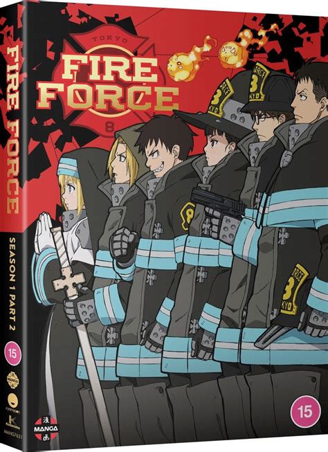 Fire Force Season 1 Part 2 Dvd Free Shipping Over £20 Hmv Store