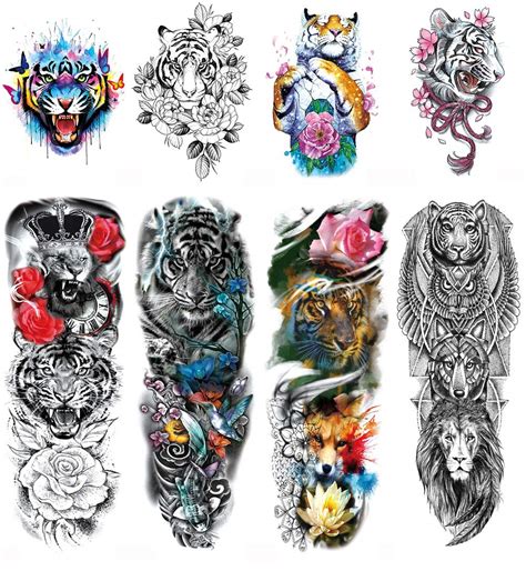 Buy Dalin Temporary Tattoos Extra Large Full Half Arm Tattoo Sleeves