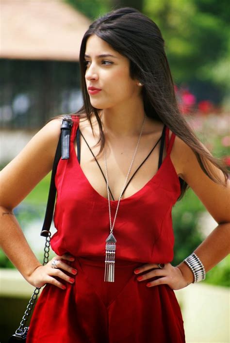 Jéssica Torres Halter Dress Slip Dress Every Woman Indian Beauty Lady In Red Beautiful