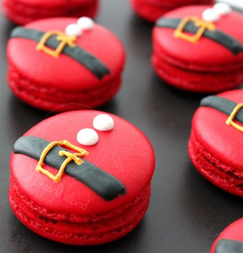 Get Set Bake Santas Belly Macarons