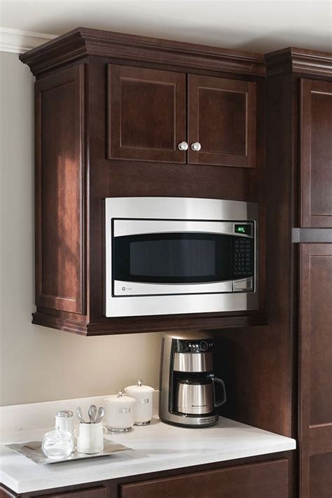 The wide bottom drawer and deep upper cabinet provide generous and versatile storage. A Wall Built-In Microwave Cabinet keeps counter clear and ...