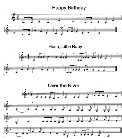 Clarinet Songs For Beginners Clarinet Pinterest Disney Sheet
