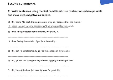 203 Free Second Conditional Worksheets