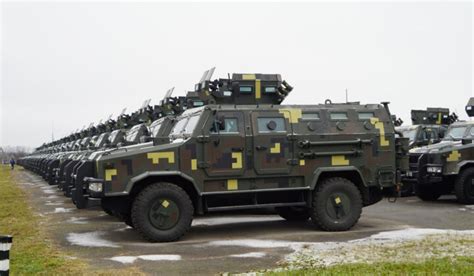 Ukrainian Army Receives 40 Kozak 2 Light Armored Vehicles