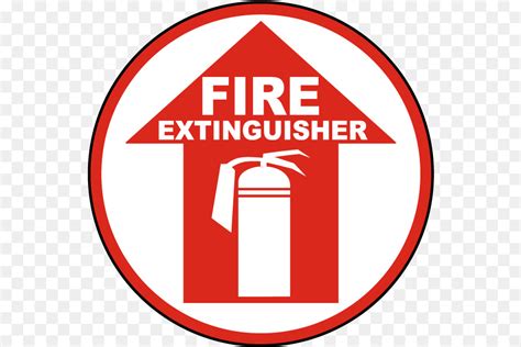 Simbol Keselamatan Alat Pemadam Api Firefighter Logo Vektor Stok