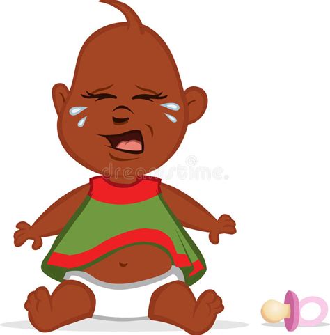 Cute Baby Black Boy Stock Illustration Image 41631827