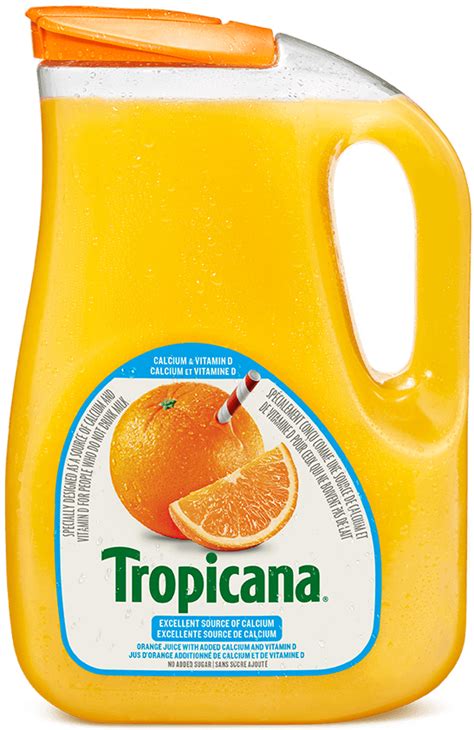 Tropicana® Orange Juice with Added Calcium & Vitamin D | Tropicana.ca