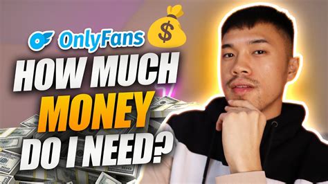 How Much Money Do You Need To Start Onlyfans Agency Youtube