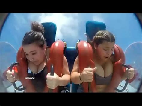 Slingshot Ride Thick Teen Big Boobs Bouncing No Nip Xvideos Com