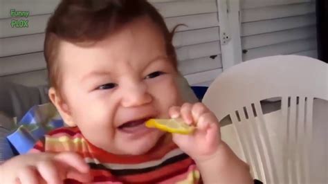 Babies Eating Lemons For The First Time Compilation 2018 YouTube