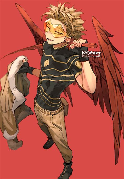 Hawks Boku No Hero Academia Drawn By Kadeart Danbooru