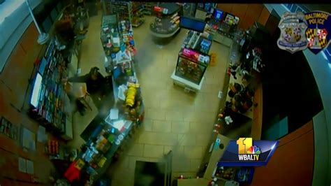 Video Baltimore Police Release Video In Robbery Shootout Explicit Youtube