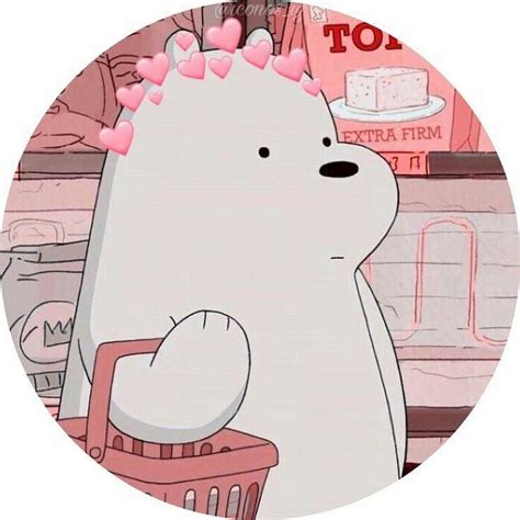 We bare bears ice bear and grizzly, bear art drawing, chicago bears, mammal, animals png. Pin on Cute profile pictures