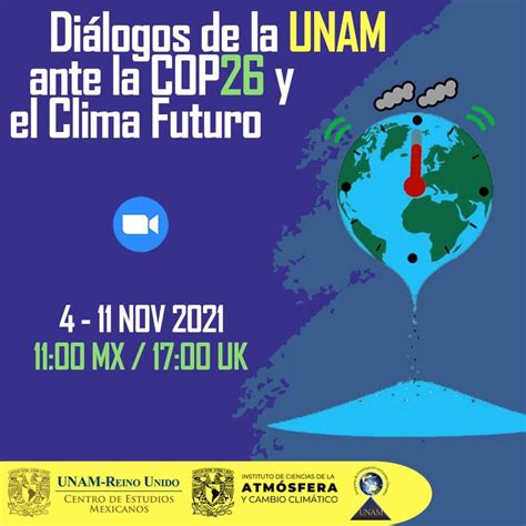 Diálogos De La Unam Ante La Cop26 Y El Clima Futuro Unam Mx