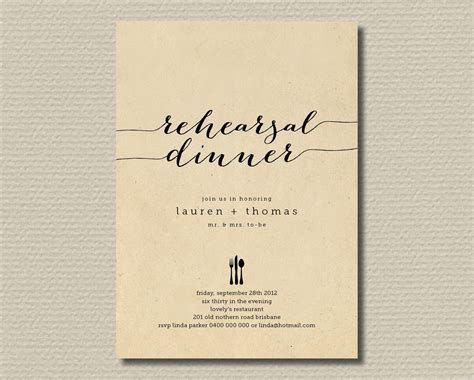 Printable Rehearsal Dinner Invitations That Are Gratifying Ruby Website