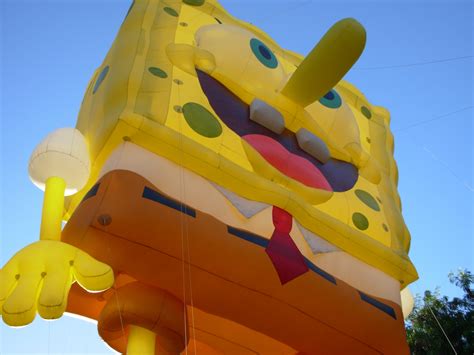 sponge bob parade balloon fabulous inflatables spongebob square pants