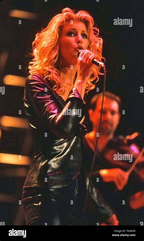 Faith Hill American Country Singer In 1999 Stock Photo Alamy