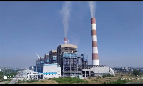 Vindhyachal Super Thermal Power Station In The City Waidhan