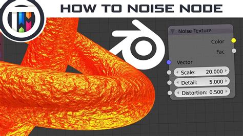 Blender Tutorial How To Use The Noise Texture Node Youtube