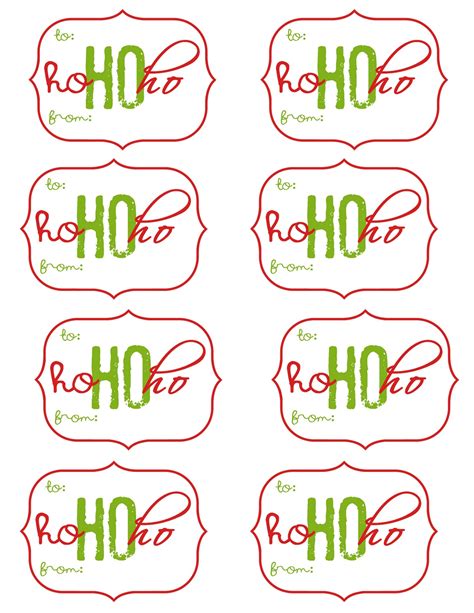 Mommy by day Crafter by night: {Free Printable} Christmas Gift Tags