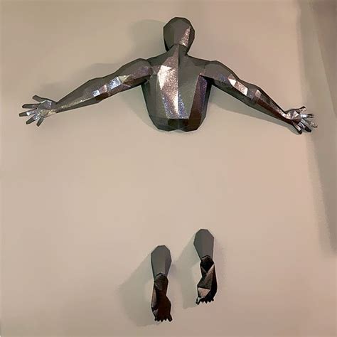 Make Your Own Papercraft Human Sculpture Human Sculpture Sculpture