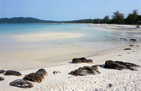 Best Beaches In Sihanoukville Cambodia Map Touropia