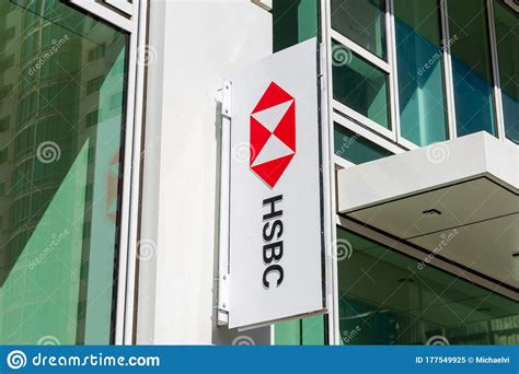 Find hsbc bank locations in your neighborhood, branch hours and customer service telephone numbers. HSBC Logo At A Bank Branch. Editorial Image - Image of ...