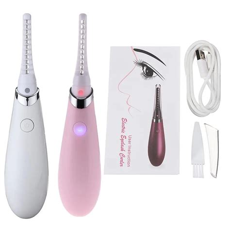electric eyelash curler usb rechargeable electric heated eyelash long lasting electric ironing