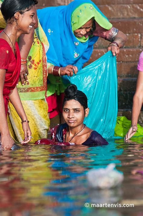 Bathe In The Ganges River During The Purna Kumbh Mela Prayag Tribal India Image Photography