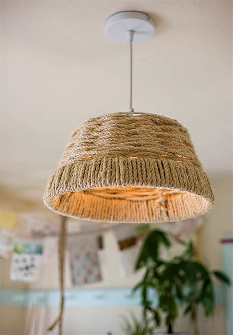 7 Cool Diy Rope Lamps Shelterness
