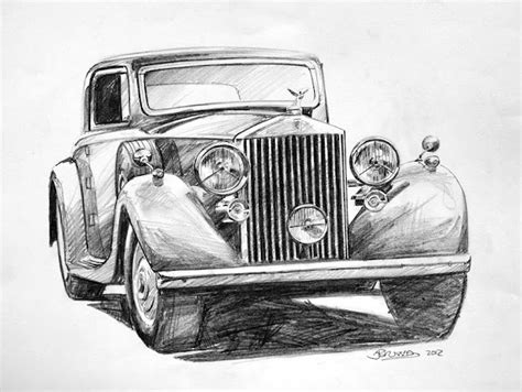 Jake Brown Art Some Car Sketches