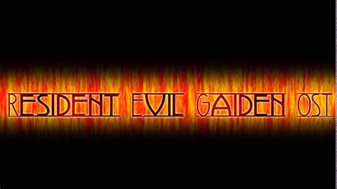 Resident Evil Gaiden Ost Youtube