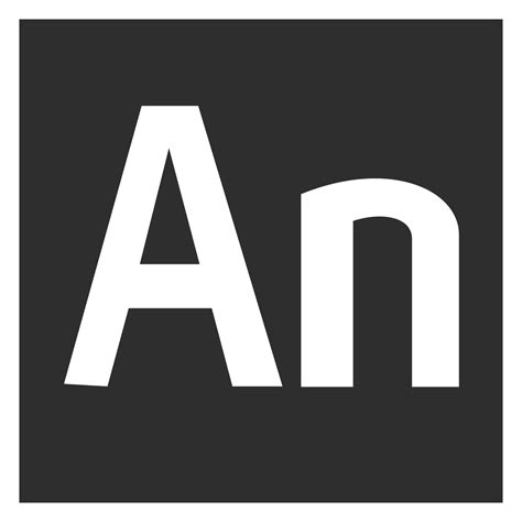 Adobe Animate Logo Black And White Brands Logos