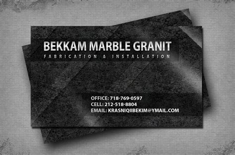 Check spelling or type a new query. Professional Business Card Print and Design - Bekkam Marble | STUDIO SKY7 - Brooklyn NYC ...