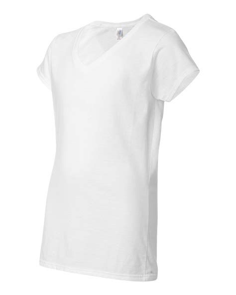 Gildan 64v00l Softstyle Womens V Neck T Shirt