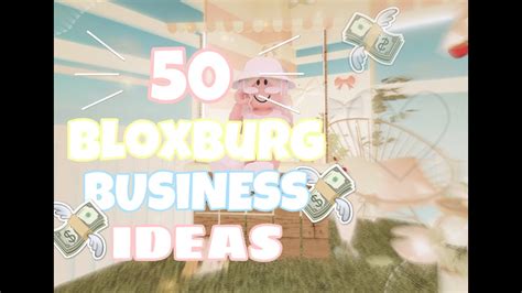 50 Bloxburg Business Ideas 🤩 💵 Youtube