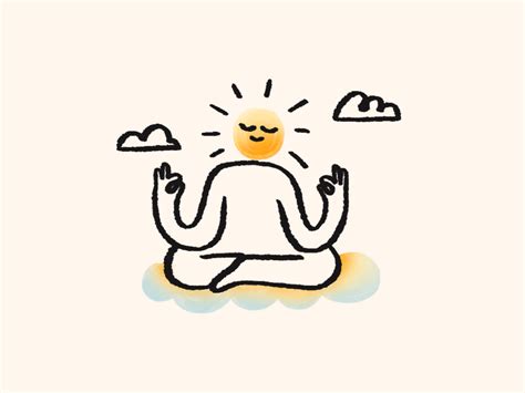 Morning Meditations 🌞 Morning Meditation Illustration Game Inspiration