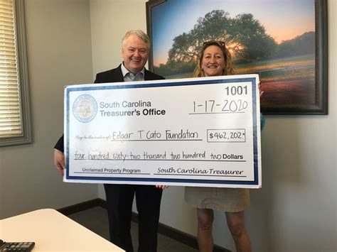 The state of mississippi is bound by law to distribute unclaimed property based on the intentions of the will or according to heirship. S.C. Treasurer Curtis Loftis Presents Unclaimed Funds to Edgar T. Cato Foundation - SC Office of ...