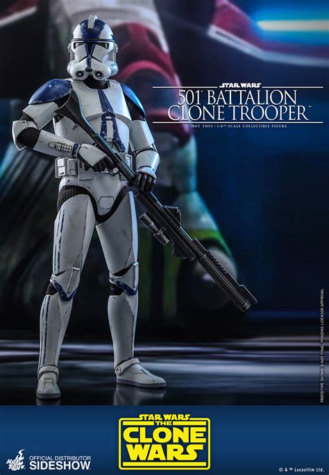 501st Battalion Clone Trooper Deluxe Sixth Scale Figure By Hot Toys