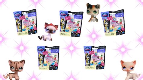 Lps Littlest Pet Shop Series 4 Blind Bag Opening Toy Review Youtube