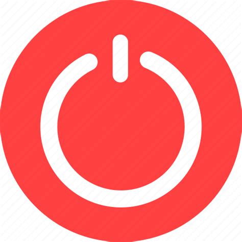Circle Close Exit Off Power Red Icon Download On Iconfinder