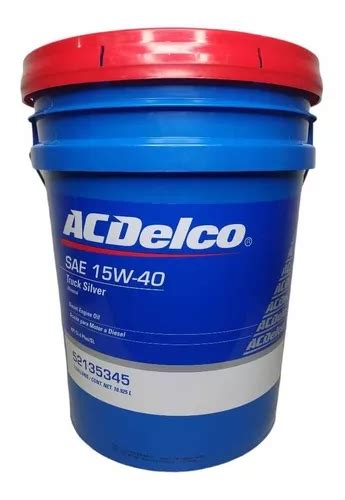 Aceite 15w40 Diesel Ci 4 Acdelco Truck Silver 19lts Mercadolibre