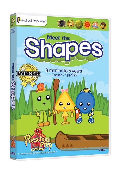 Preschool Prep Company Meet The Shapes Dvd Preschool Prep Learning