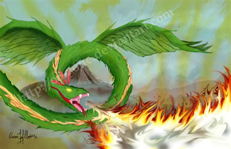Feathered Serpent Dragon By O3 Zone On Deviantart