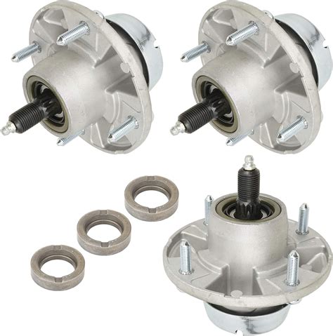 Caltric 3 Spindle Assembly With Bolt Compatible With John