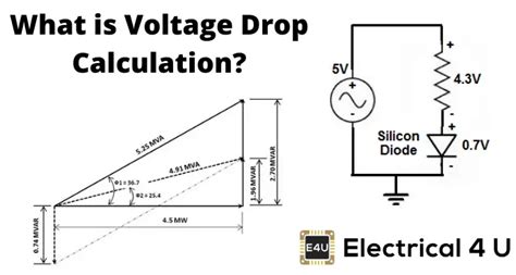 Voltage Drop Formula And Example Calculation Electrical4u