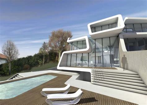 Futuristic House By Zaha Hadid Architects